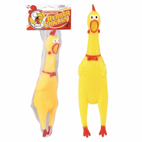 Screeching Rubber Chicken 12"