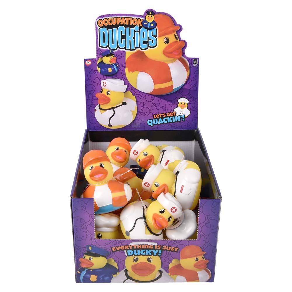 Occupation Rubber Duck Assortment 3.75