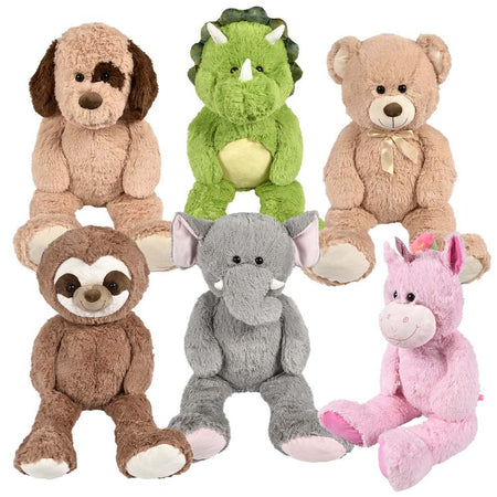 Plush Jumbo Stuffed Animal Assorted 40" (EACH)