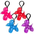 Stretchy Balloon Dog Clip On Assortment (24 PACK)