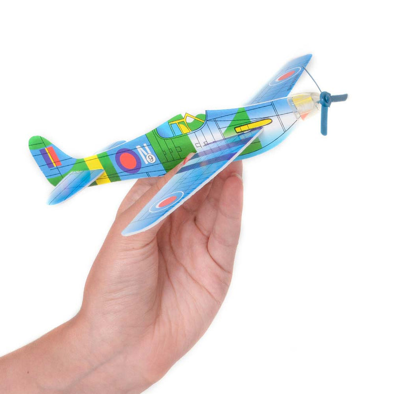 Flying Glider Plane Assortment 8" (DZ)