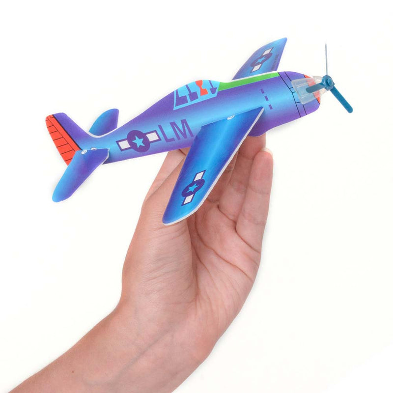 Flying Glider Plane Assortment 8" (DZ)