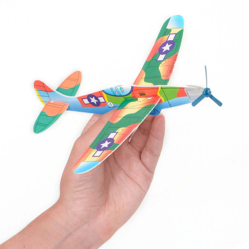 Flying Glider Plane Assortment 8" (DZ)