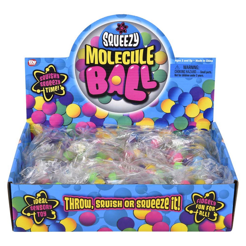Squeezy Molecule Balls 2.75" (DZ)