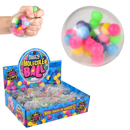 Squeezy Molecule Balls 2.75" (DZ)