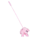 Plush Pet Pink Poodle W/ Leash 11" (EACH)