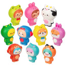 Squish Dressed Animal Assortment 2" (50 PACK)
