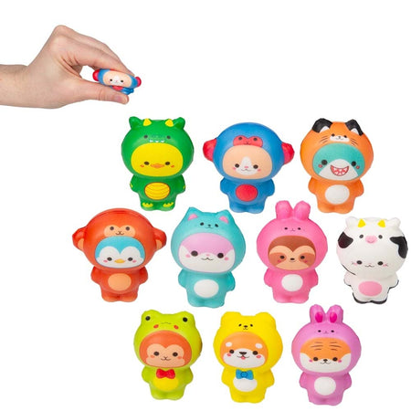 Squish Dressed Animal Assortment 2" (50 PACK)