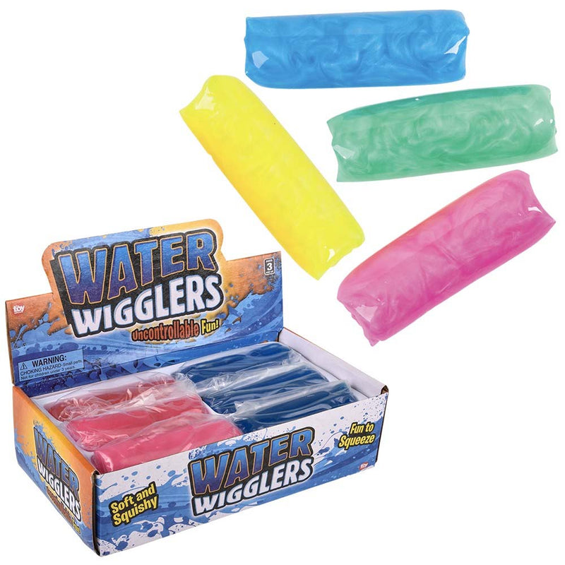 Pearlized Water Wiggler Assortment 4.75" (DZ)
