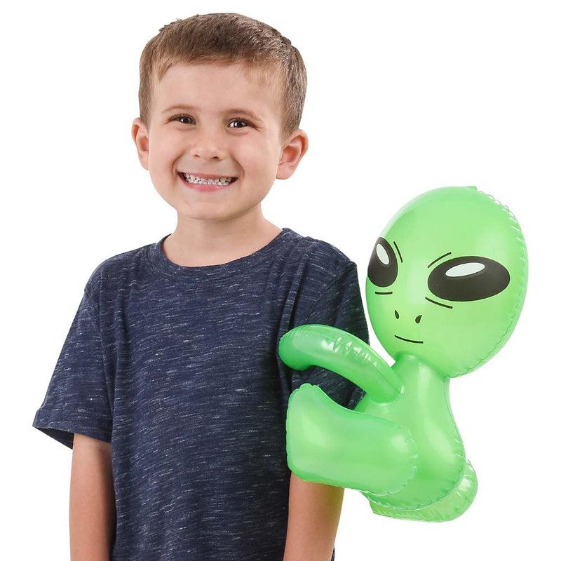 Inflate Hug-Me Alien Assorted 12" (DZ)