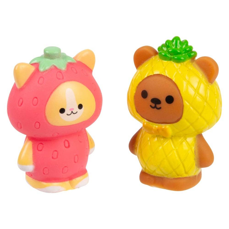 Rubber Kawaii Dressed Animal Assortment 2" (50 PACK)