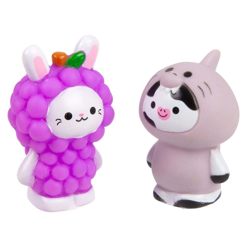 Rubber Kawaii Dressed Animal Assortment 2" (50 PACK)