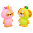 Rubber Kawaii Dressed Animal Assortment 2" (50 PACK)