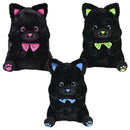Plush Belly Buddy Black Cat Assorted 20" (EACH)