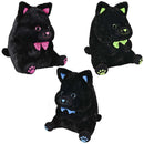 Plush Belly Buddy Black Cat Assorted 20" (EACH)
