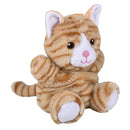 Plush Clutch Crew Tabby Cat 7" (EACH)