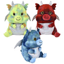 Plush Belly Buddy Dragon Assorted 13" (EACH)