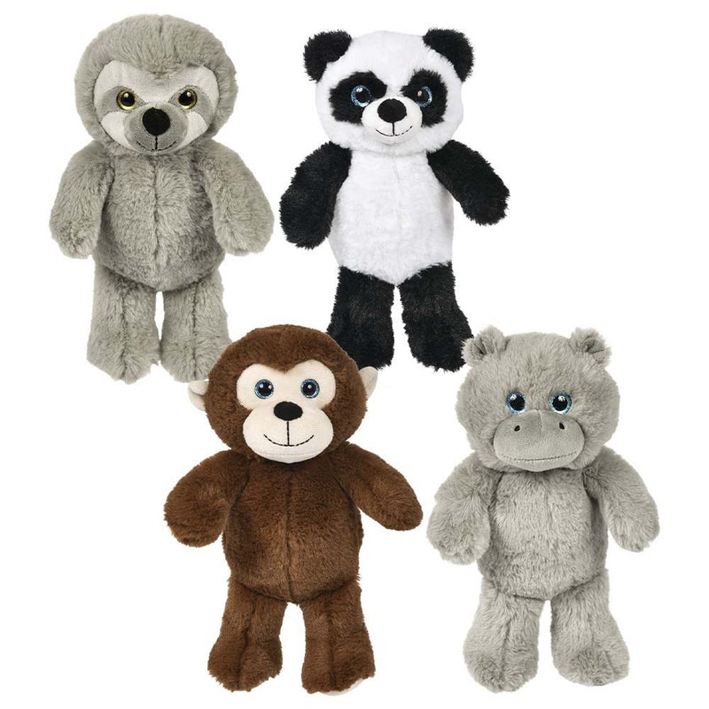 Plush Floppy Jungle Animal Assorted 10" (EACH)