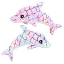 Plush Pastel Dolphin 9" (EACH)