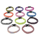 Paracord Bracelet Assortment 8.5" (24 PACK)
