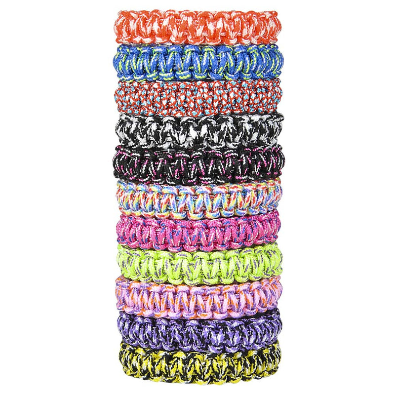 Paracord Bracelet Assortment 8.5" (24 PACK)