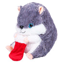 Plush Christmas Hamster Assorted 13" (EACH)