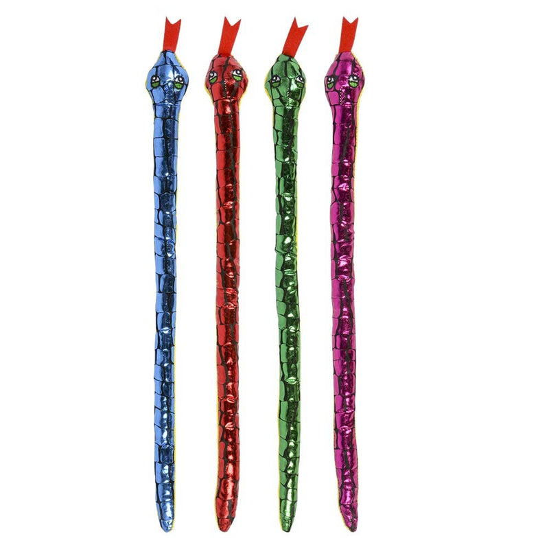 Plush Foil Snake Assortment 20" (DZ)