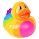 Big Rainbow Rubber Duck 6" (EACH)