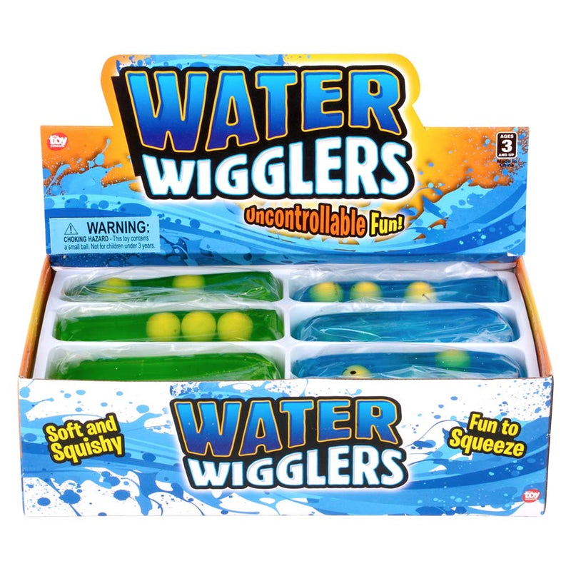 Smiley Face Water Wiggler Assortment 4.75" (DZ)