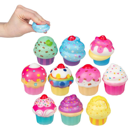 Squish Cupcake Assortment 2" (50 PACK)