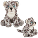 Plush Earth Buddies Snow Leopard 7.5" (EACH)