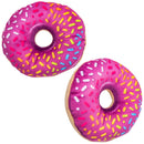 Plush Colorful Donut Assortment 4" (DZ)