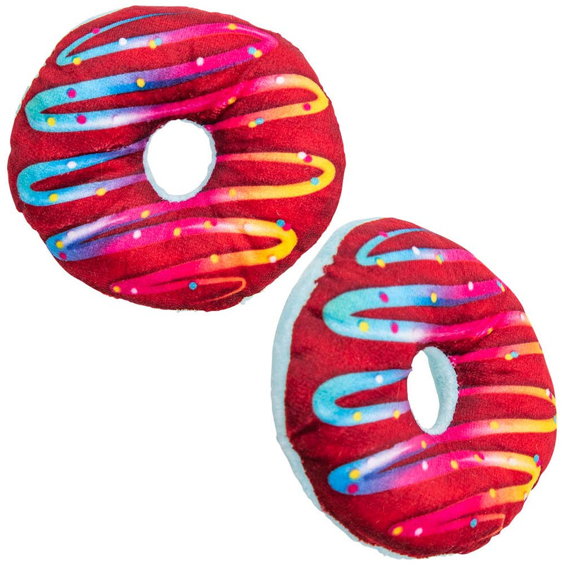 Plush Colorful Donut Assortment 4" (DZ)