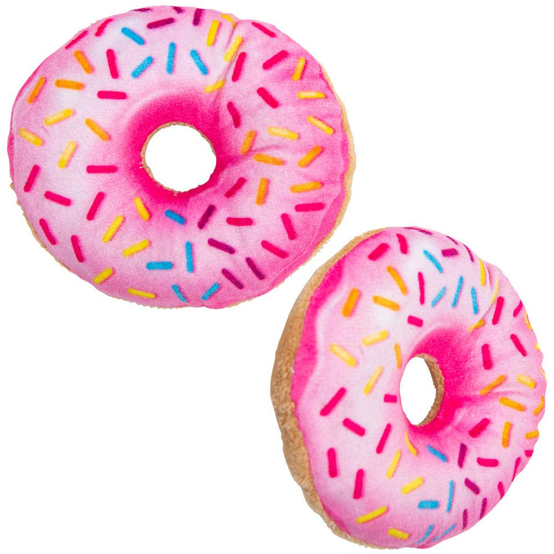 Plush Colorful Donut Assortment 4" (DZ)