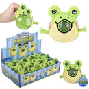 Frog Squeezy Bead Plush 3" (DZ)