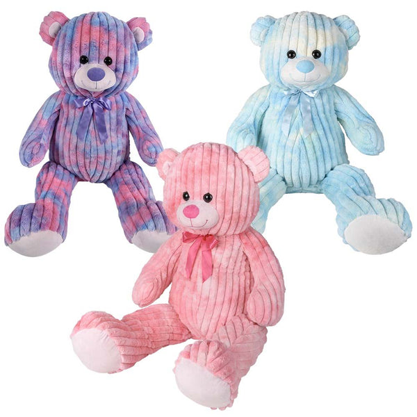 Plush Corduroy Bear Assorted 52" (EACH)