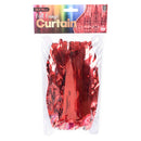 Red Foil Fringe Curtain 36" x 96" (EACH)