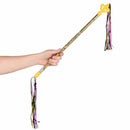 Fleur De Lis Tinsel Batons 19.5" (DZ)