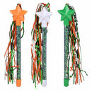 St. Patrick's Day Star Tinsel Wand Assortment 9" (DZ)