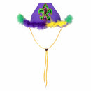 Feather Rimmed Fleur De Lis Cowboy Hat (EACH)