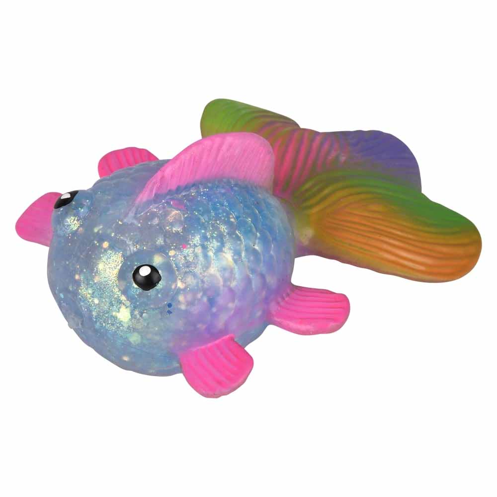 fidget box fish Squeezy Sugar Fidget Goldfish Assortment 4.5" (DZ)