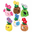 Plush Flower Animal Assorted 10" (EACH)