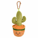Plush Succulent Backpack Clip Assortment 5" (DZ)