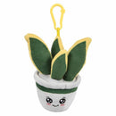 Plush Succulent Backpack Clip Assortment 5" (DZ)