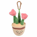 Plush Succulent Backpack Clip Assortment 5" (DZ)
