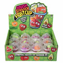 Squishy Stretchy 6 Pc Fruit Cups (DZ)