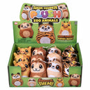Sugar Squeeze Plush Zoo Animal Assortment 2.75" (DZ)