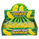 Squeezy Bead Banana Assortment 5.5" (DZ)