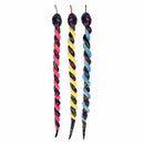Plush Twisted Snake Assorted 68" (EACH)