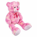 Plush Pink Tie Dye Bear 36" (EACH)